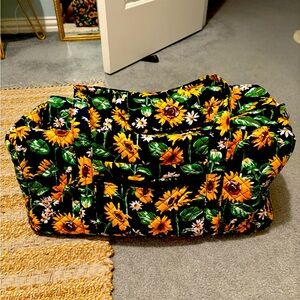 Vera Bradley Sunflower Medium Weekender